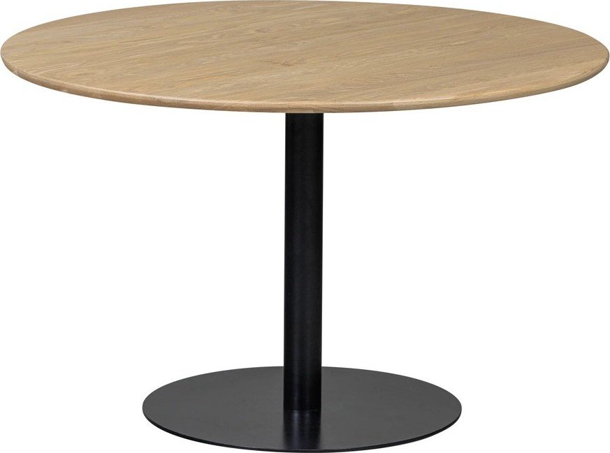 Kulatý jídelní stůl s deskou z dubového dřeva ø 120 cm Tablo – WOOOD WOOOD