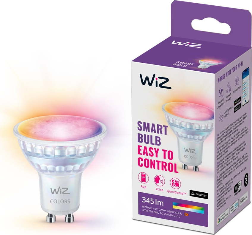 LED smart žárovka GU10