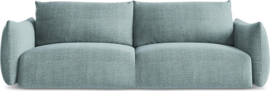 Modrá rozkládací pohovka 230 cm Leila – Makamii Makamii