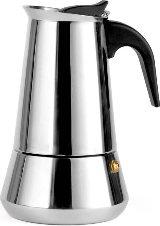 Moka konvička z nerezové oceli ve stříbrné barvě 400 ml Trevi – Leopold Vienna