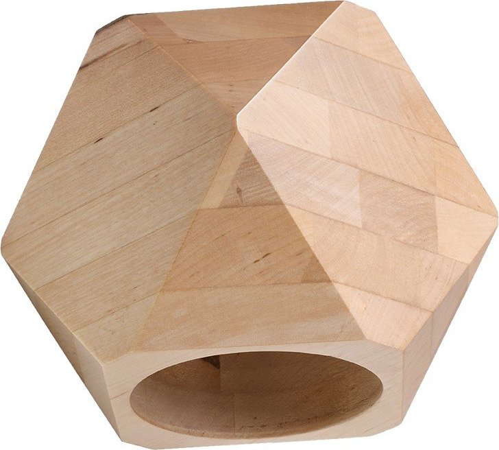 Nástěnné svítidlo z masivního dřeva v přírodní barvě Vige – Sollux Sollux