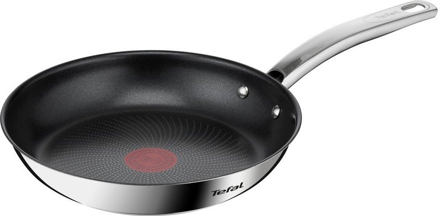 Nerezová pánev s nepřilnavým povrchem ø 24 cm Intuition B8170444 – Tefal Tefal