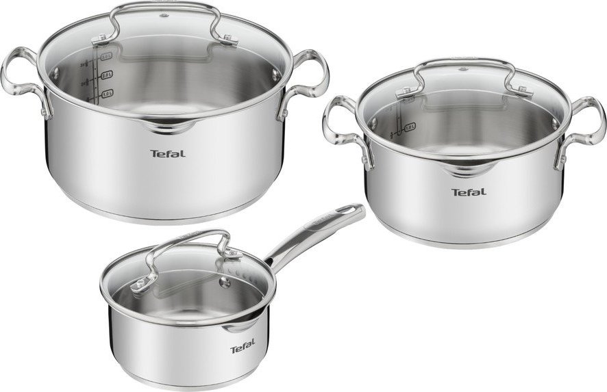 Nerezová sada nádobí 6 ks DUETTO+ G719S655 – Tefal Tefal