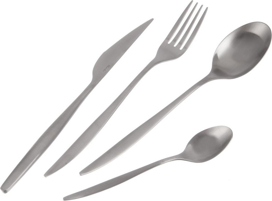 Nerezový příbor 24 ks ve stříbrné barvě – Orion Orion