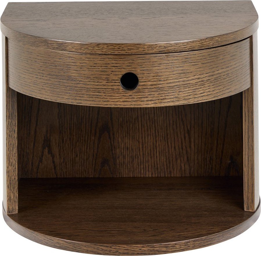 Noční stolek v dekoru dubu v tmavě přírodní barvě Paron – Actona Actona
