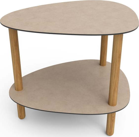 Odkládací stolek 44x45 cm Curve L Bull – LIND DNA Lind DNA