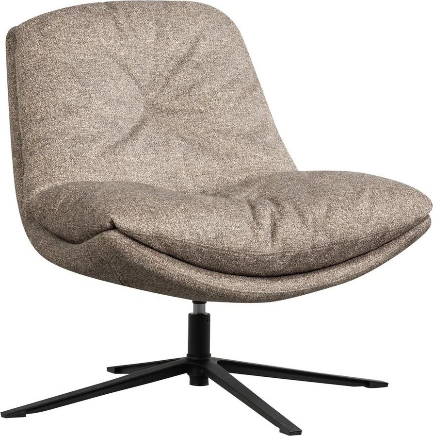 Otočné křeslo v přírodní barvě Arve – WOOOD WOOOD