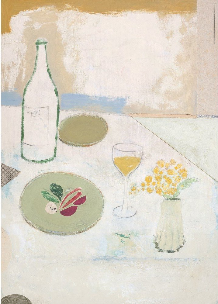 Plakát 30x40 cm Fleurs Jaunes – Max Ososki – The Poster Club The Poster Club