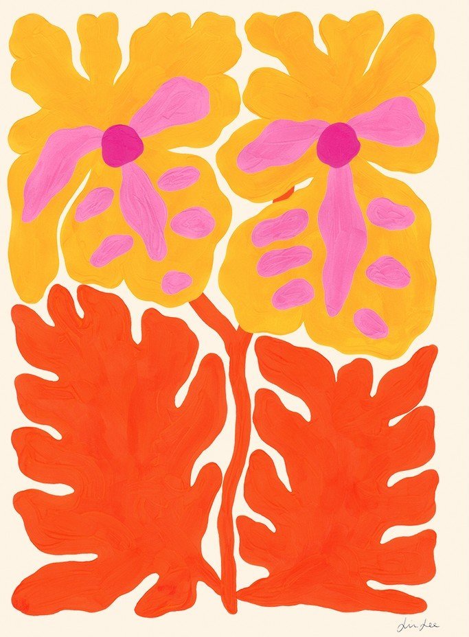 Plakát 30x40 cm Overgrown – Liv Lee – The Poster Club The Poster Club