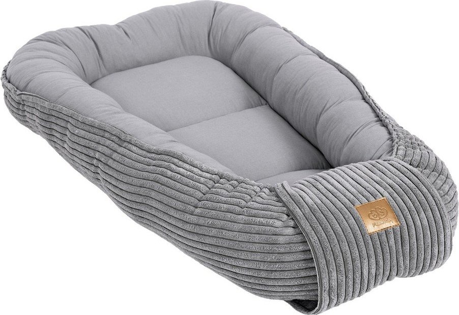 Šedé hnízdečko pro miminko 55x83 cm – Meowbaby MeowBaby