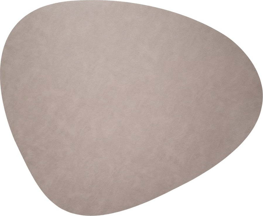 Šedobéžová kůže 115x135 cm Curve XXXL Bull – LIND DNA Lind DNA
