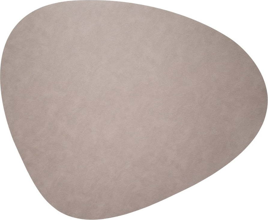 Šedobéžová kůže 92x108 cm Curve XXXL Bull – LIND DNA Lind DNA