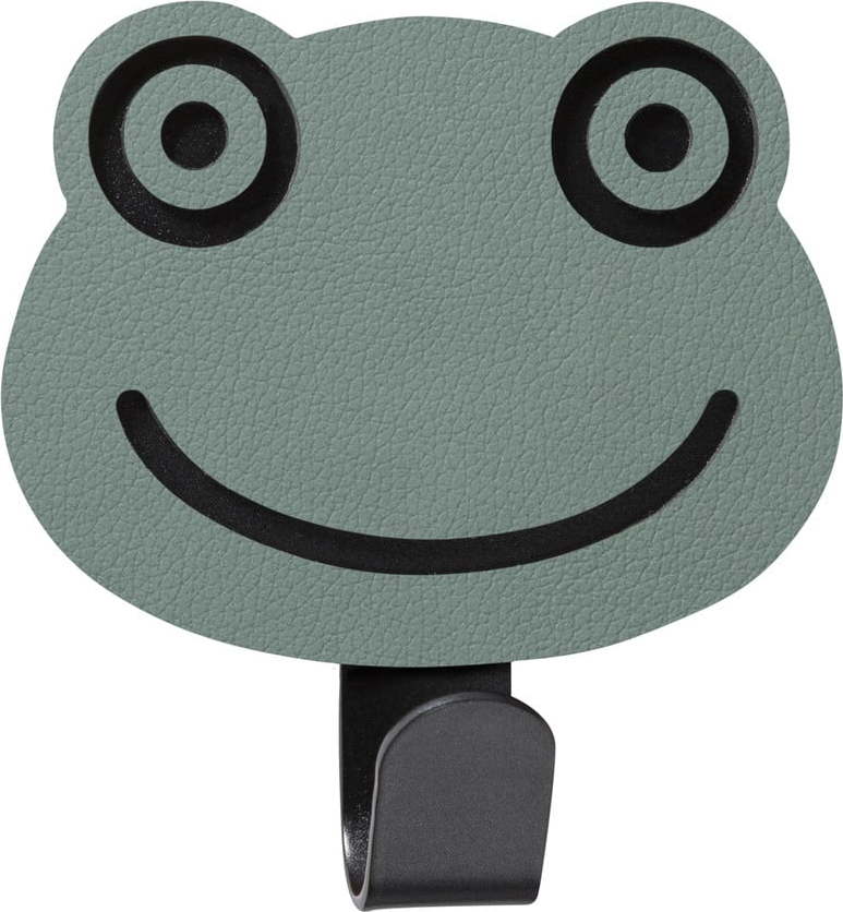 Šedozelený ocelový háček bez vrtání Frog Nupo – LIND DNA Lind DNA