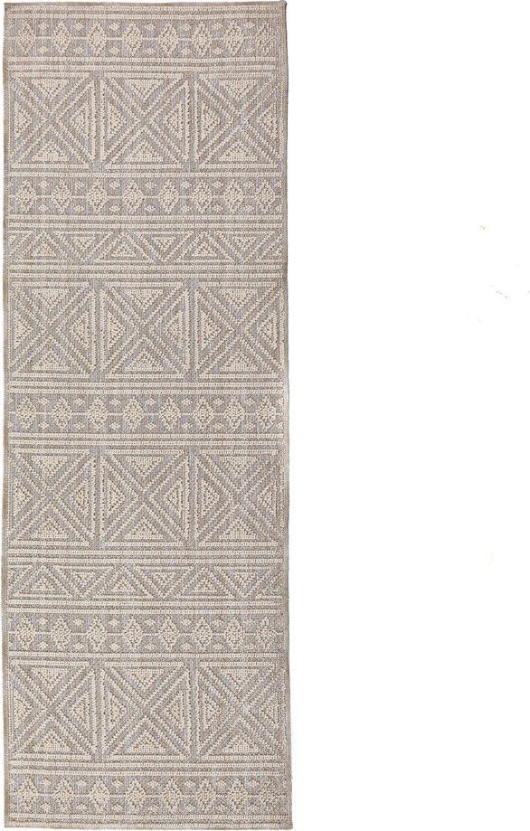 Šedý/béžový pratelný běhoun 78x230 cm Lucia – Flair Rugs Flair Rugs