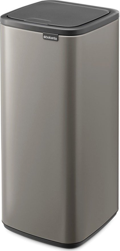Šedý dotykový ocelový odpadkový koš 30 l Bo Touch – Brabantia Brabantia