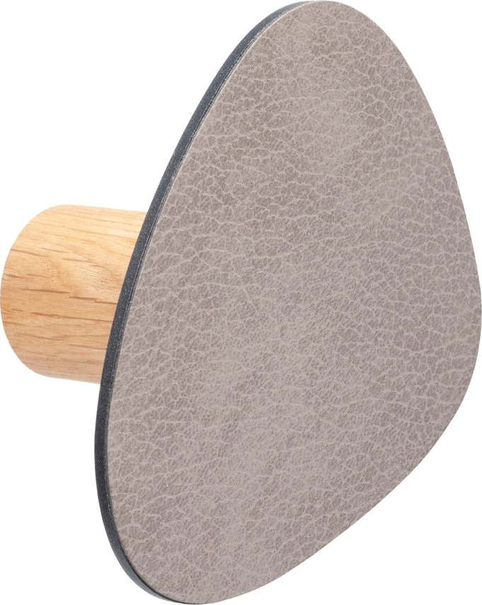 Šedý nástěnný ocelový háček Dot S Bull – LIND DNA Lind DNA