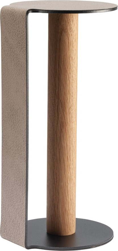 Šedý stojan na papírové utěrky ø 13 cm Bull XL – LIND DNA Lind DNA