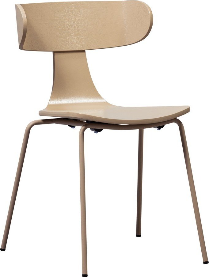 Stohovatelná jídelní židle v dekoru jasanu v přírodní barvě Form – WOOOD WOOOD