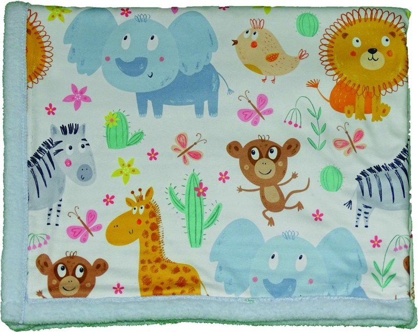 Světle modrá dětská deka 80x100 cm – OYO kids OYO kids