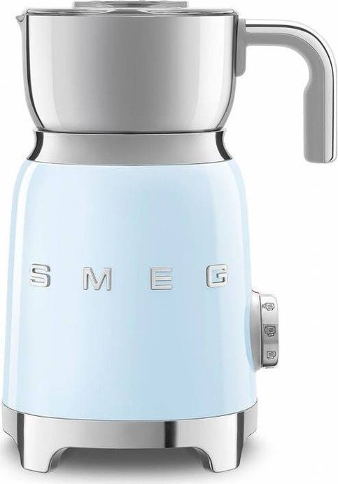 Světle modrý elektrický šlehač mléka 50's Retro Style – SMEG SMEG