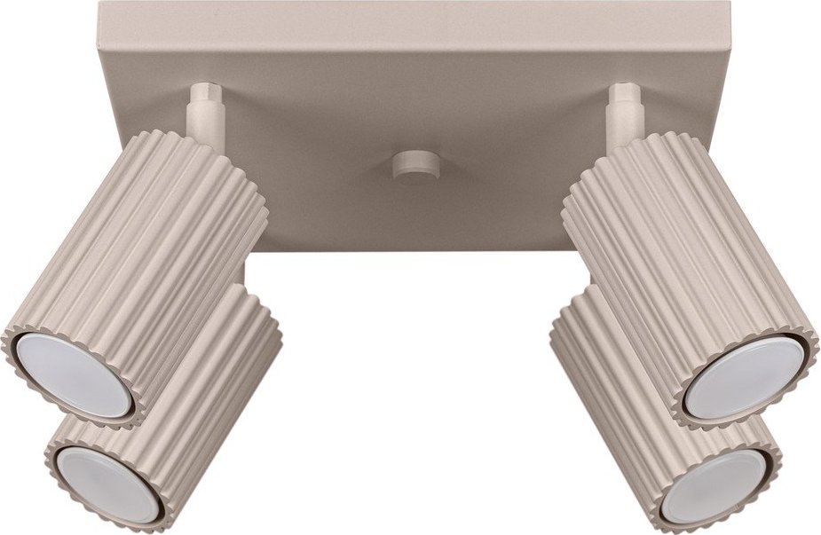 Taupe kovové bodové svítidlo ø 6