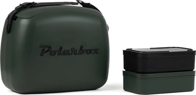 Tmavě zelený chladicí box 6 l Classic Black – Polarbox Polarbox