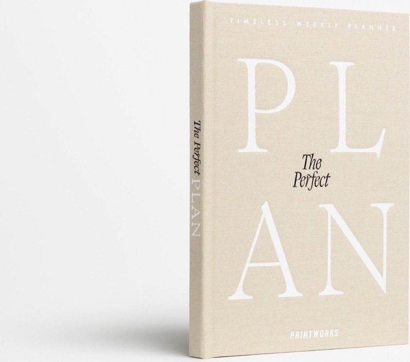 Týdenní plánovač 104 str. The Perfect Plan – Printworks Printworks