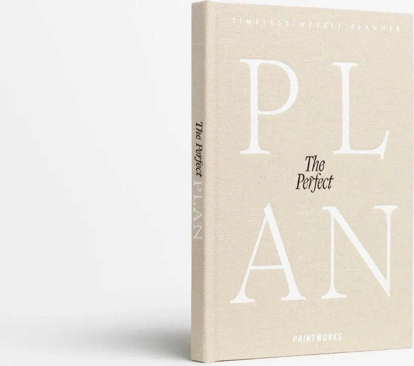 Týdenní plánovač 104 str. The Perfect Plan – Printworks