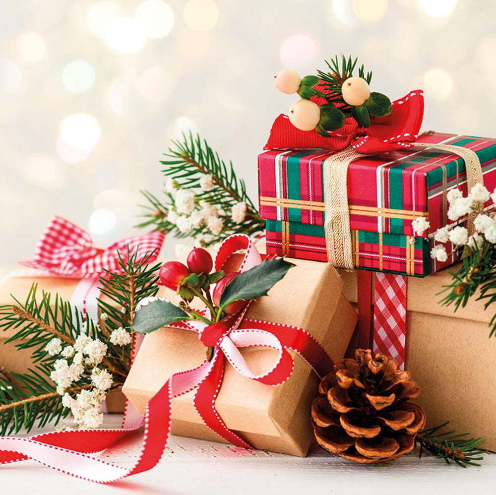 Ubrousky v sadě 20 ks 33x33 cm Noel – Homéa Homea