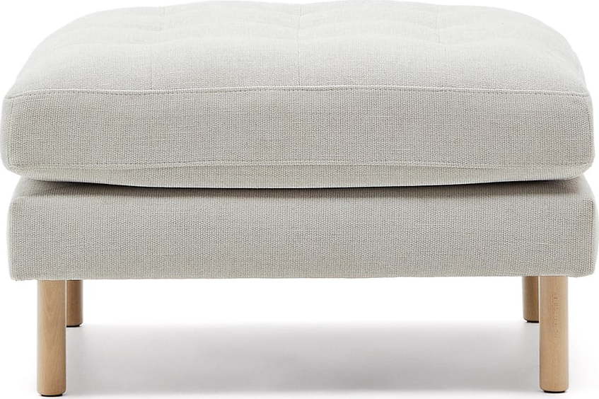 Žinylková podnožka šedobéžová Debra – Kave Home Kave Home