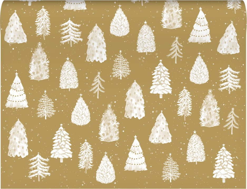 Balicí papíry s vánočním motivem v sadě 5 ks 69