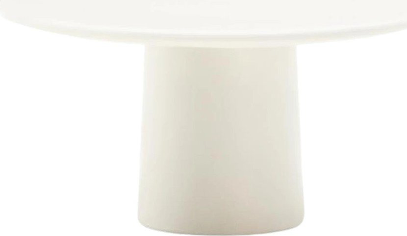 Betonový kulatý zahradní konferenční stolek ø 85 cm Albanella – Kave Home Kave Home