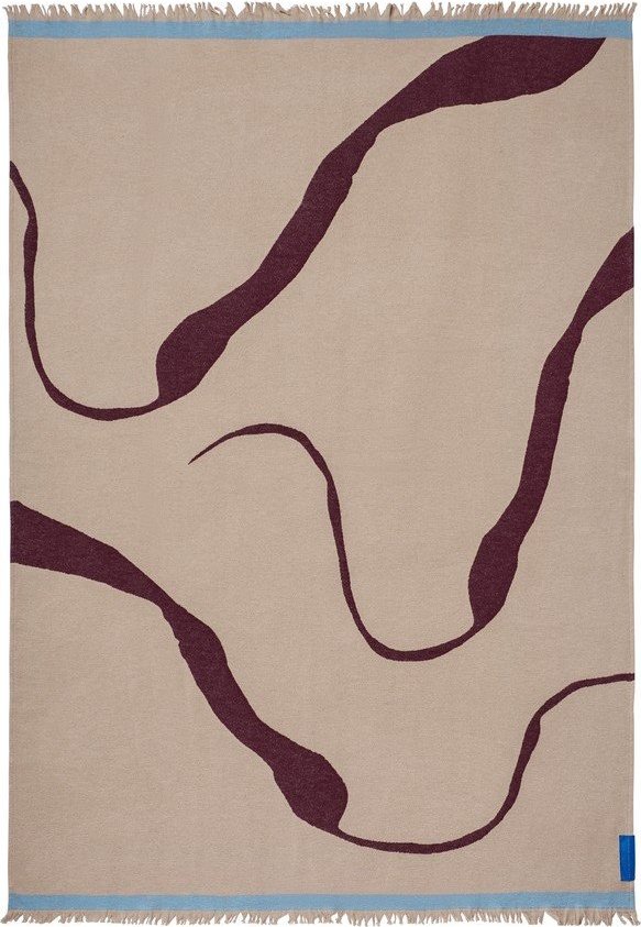 Béžová deka 130x175 cm Studio – Mette Ditmer Denmark Mette Ditmer Denmark