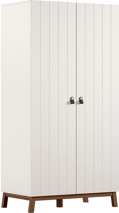 Béžová dětská šatní skříň 99x196x58 cm Sezane – Vipack Vipack