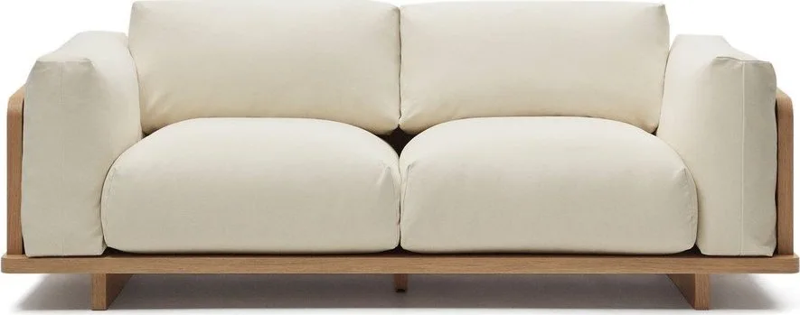 Béžová pohovka 225 cm Oaq – Kave Home