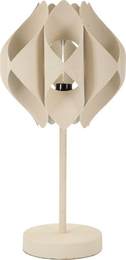 Béžová stolní lampa s kovovým stínidlem (výška 57 cm) Space – Mauro Ferretti Mauro Ferretti