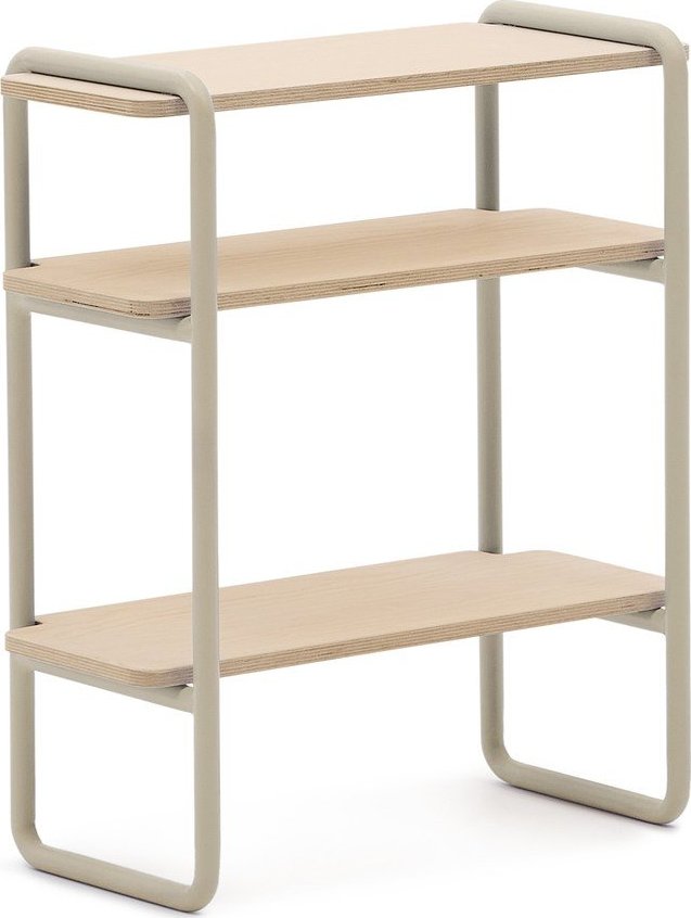 Béžová/v přírodní barvě závěsná dětská knihovna v dekoru jasanu 60x70x28 cm Tinn – Kave Home Kave Home