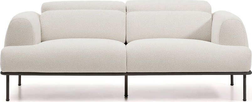 Béžová žinylková polohovací pohovka 214 cm Aurum – Kave Home Kave Home