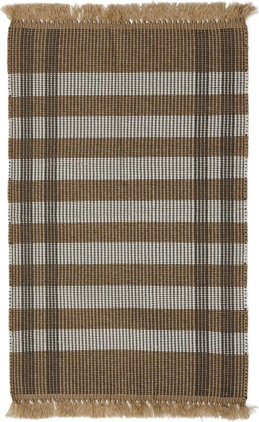 Béžový oboustranný/ručně tkaný koberec 60x90 cm Barani – Kave Home Kave Home