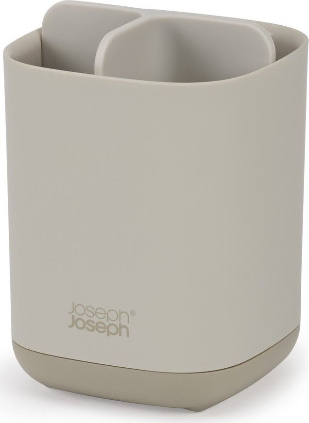 Béžový plastový stojan na zubní kartáčky EasyStore – Joseph Joseph Joseph joseph