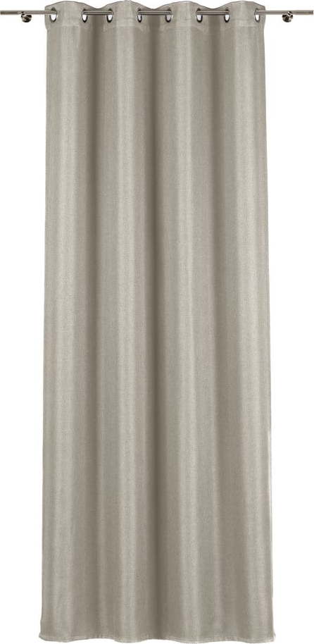 Béžový závěs 140x260 cm Avalon – Mendola Fabrics Mendola Fabrics