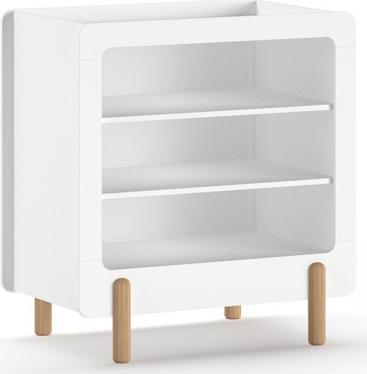 Bílá dětská komoda s přebalovacím pultem 88x95x57 cm Smile – Vipack Vipack