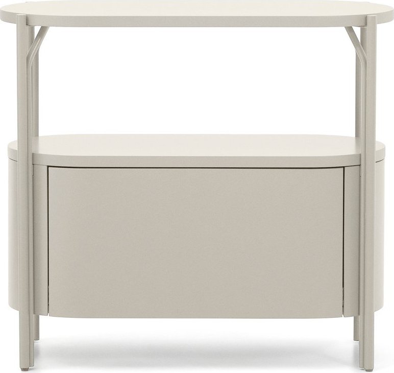 Bílá skříňka pod umyvadlo 90x81 cm Arely – Kave Home Kave Home