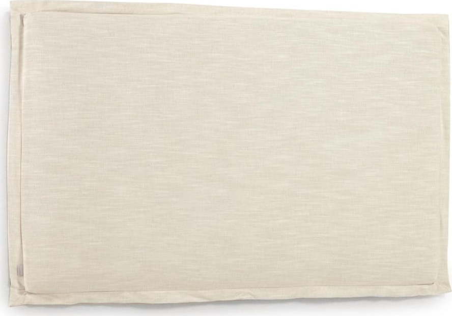 Bílé čalouněné čelo postele 186x106 cm Tanit – Kave Home Kave Home