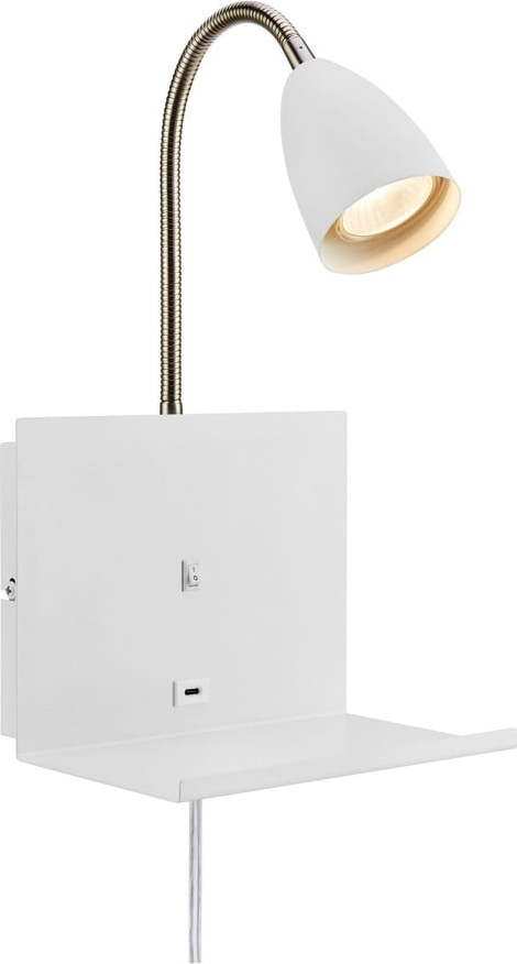 Bílé nástěnné svítidlo Cuarto – Markslöjd Markslöjd