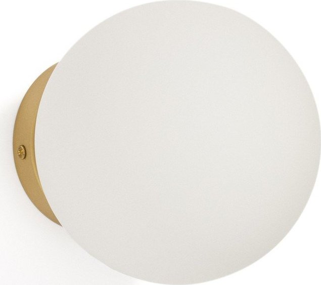 Bílé/ve zlaté barvě nástěnné svítidlo ø 15 cm Brisia – Kave Home Kave Home