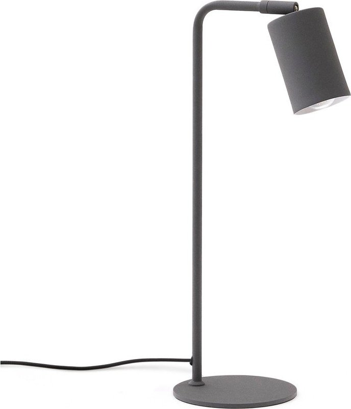 Černá kovová stolní lampa (výška 49 cm) Manie – Kave Home Kave Home