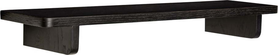 Černá police v dekoru dubu 80 cm Poke – Hübsch Hübsch