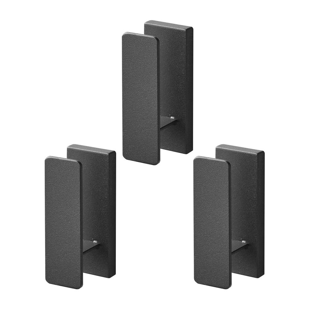 Černé nástěnné kovové háčky v sadě 3 ks Tower – YAMAZAKI YAMAZAKI