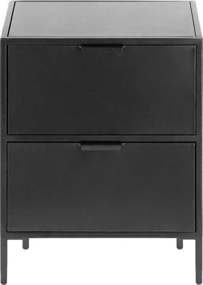 Černý ocelový noční stolek Shantay – Kave Home Kave Home